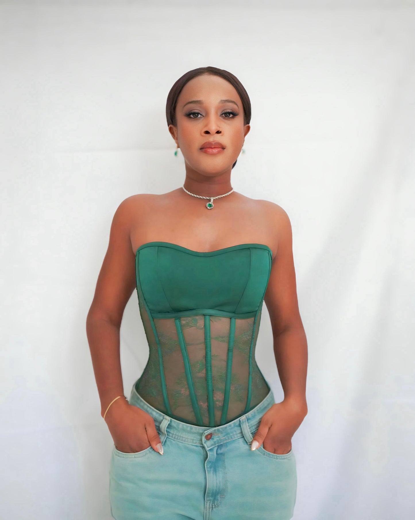 Corset Emerald Illusion