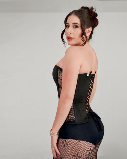 Corset Midnight Sheer